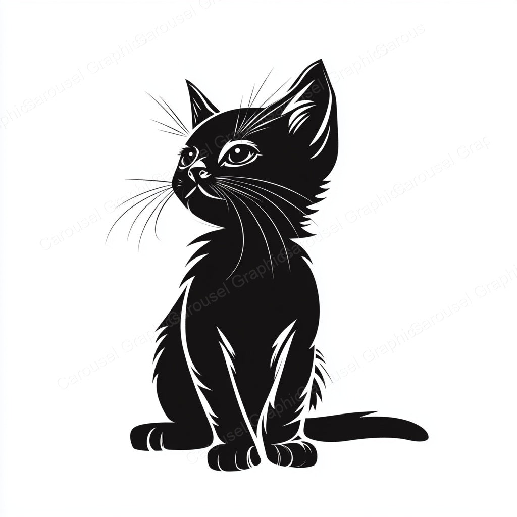 Kitten Vector Graphic preview