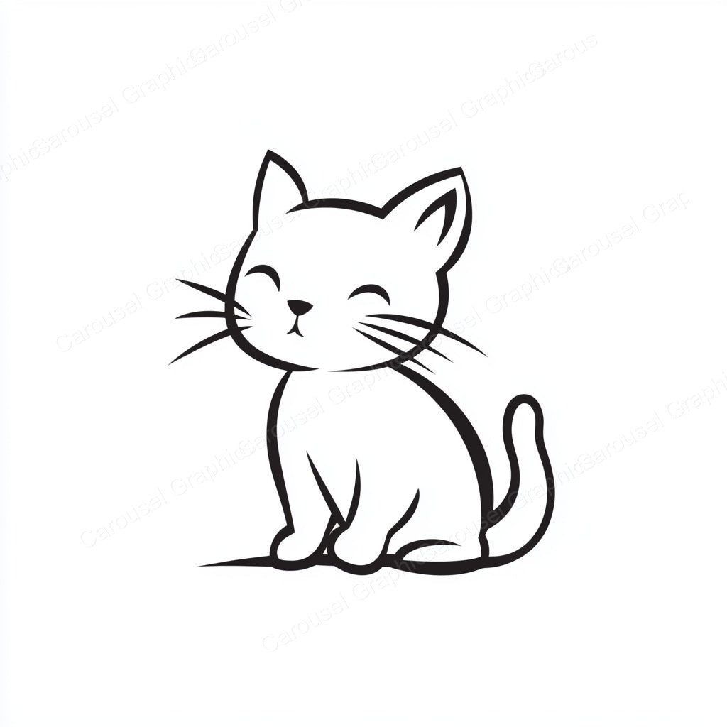 Kitten Vector Graphic preview