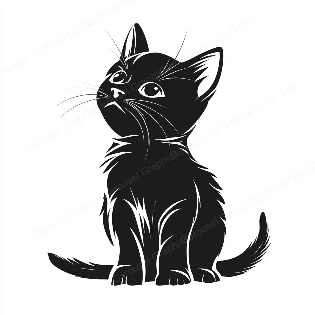 Kitten Vector Graphic preview