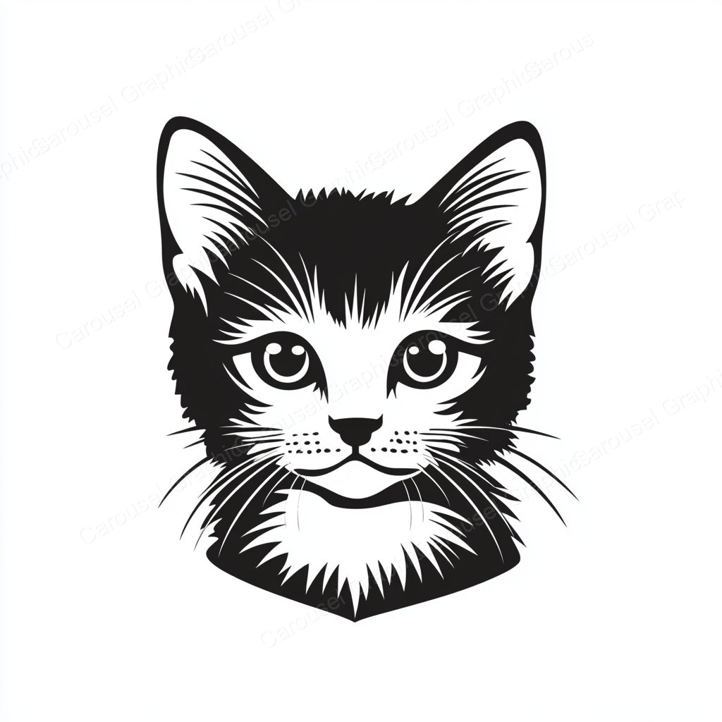 Kitten Vector Graphic preview