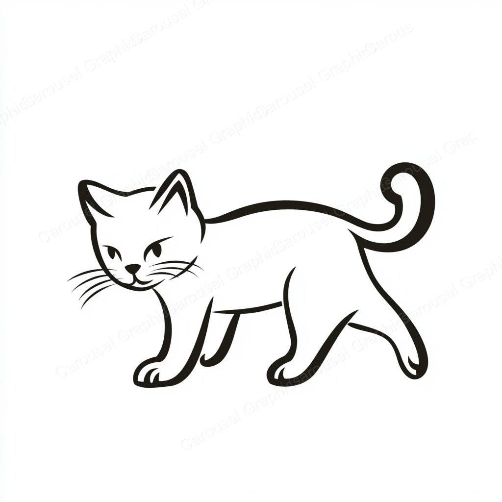 Kitten Vector Graphic preview