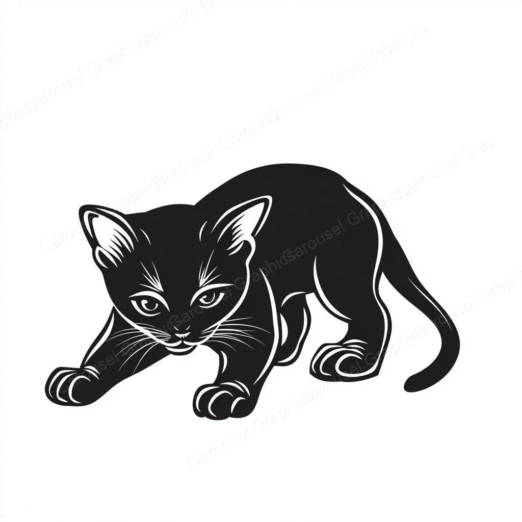 Kitten Vector Graphic preview