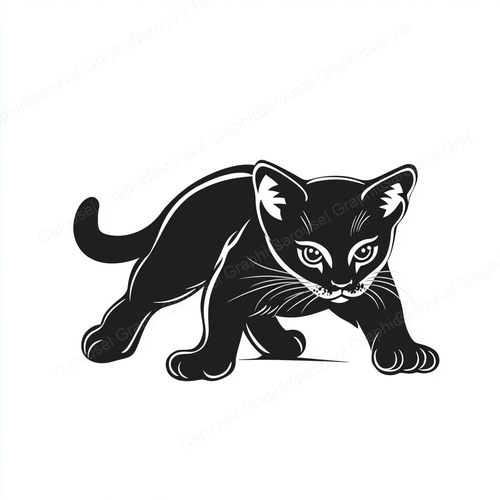 Kitten Vector Graphic preview