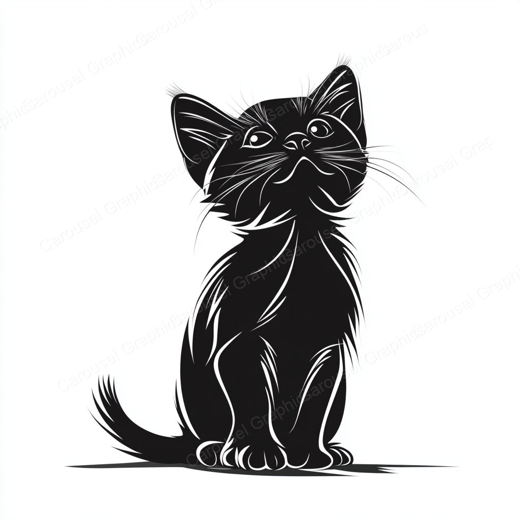 Kitten Vector Graphic preview