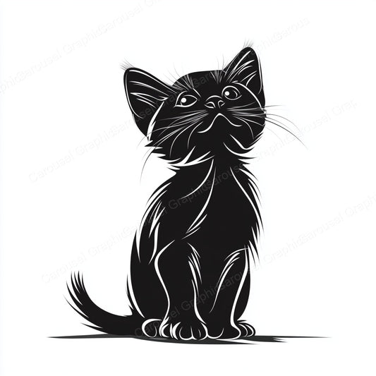 Kitten Vector Graphic preview