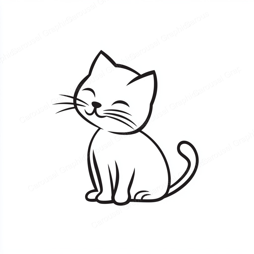Kitten Vector Graphic preview