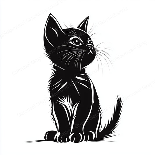 Kitten Vector Graphic preview