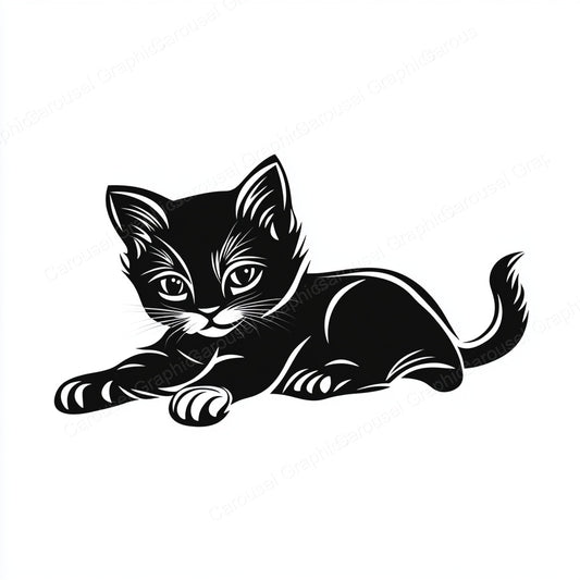 Kitten Vector Graphic preview