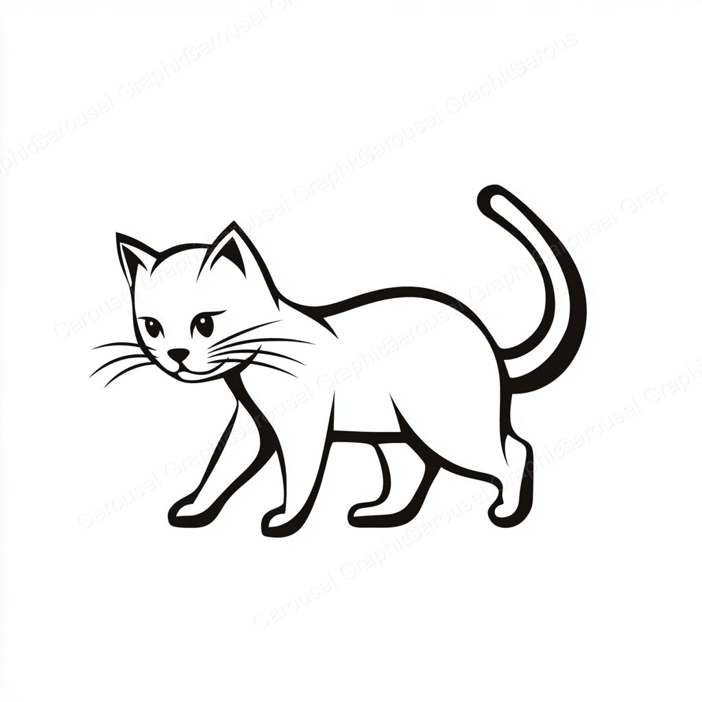 Kitten Vector Graphic preview