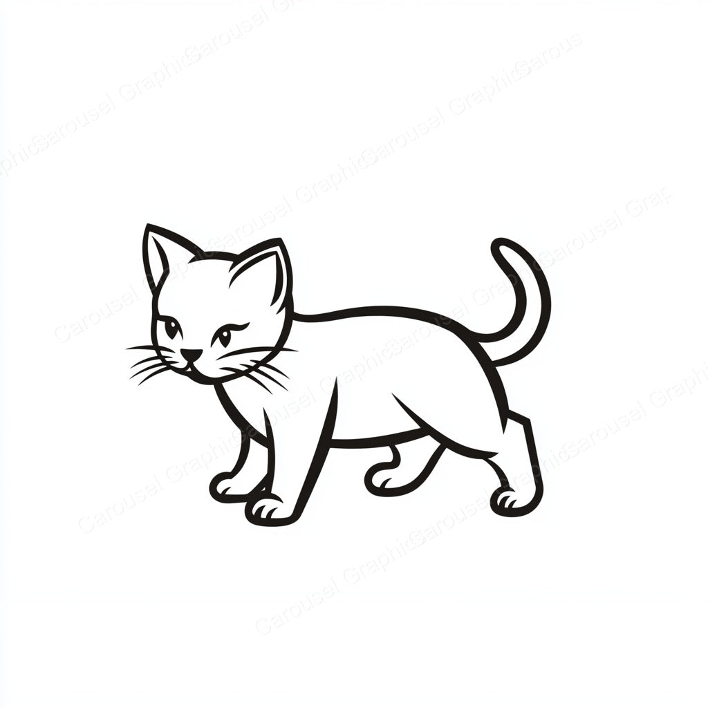 Kitten Vector Graphic preview