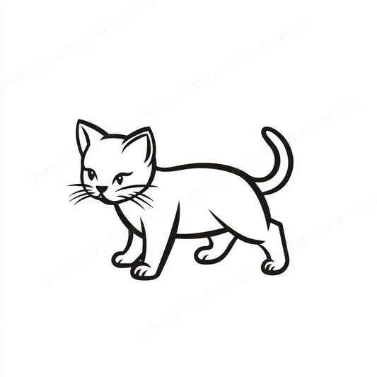 Kitten Vector Graphic preview