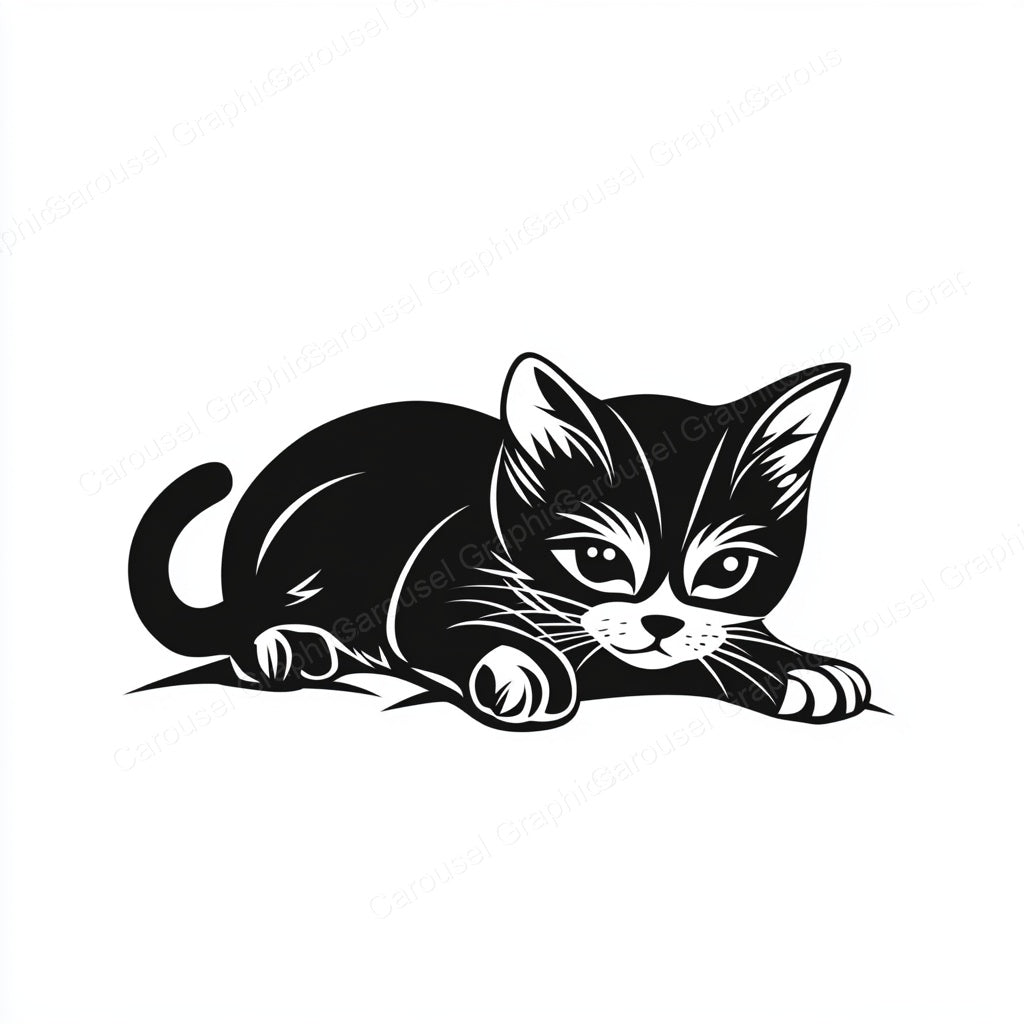 Kitten Vector Graphic preview