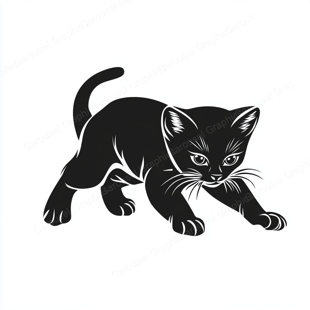 Kitten Vector Graphic preview