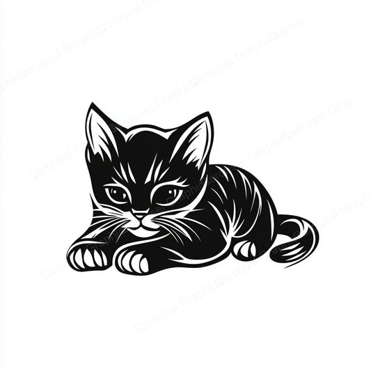 Kitten Vector Graphic preview
