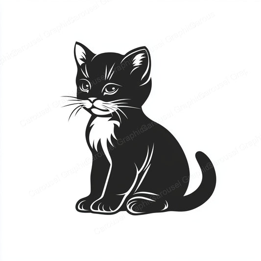 Kitten Vector Graphic preview
