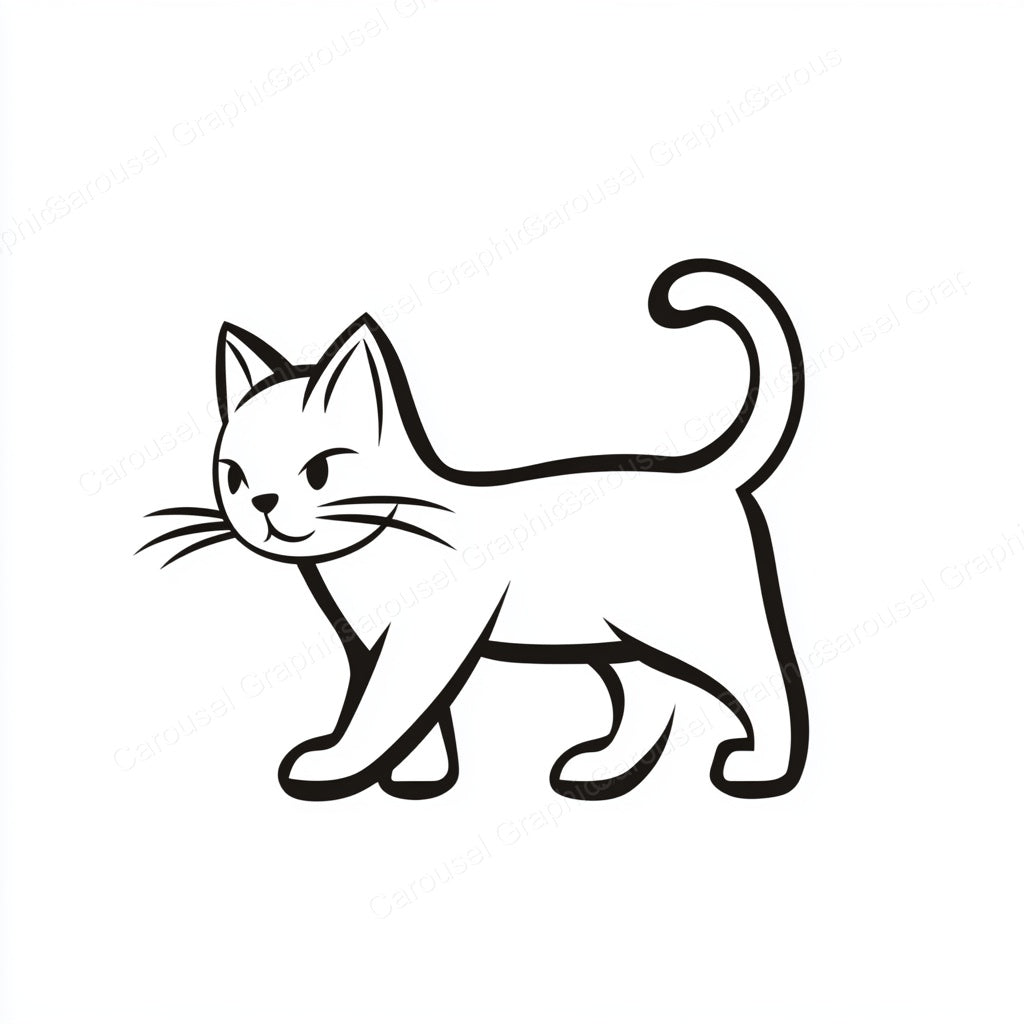 Kitten Vector Graphic preview