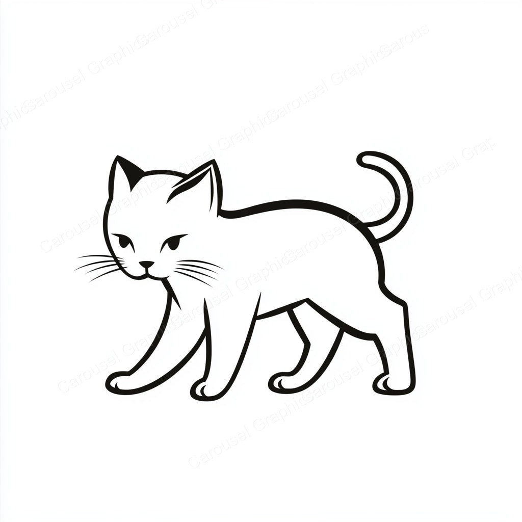 Kitten Vector Graphic preview