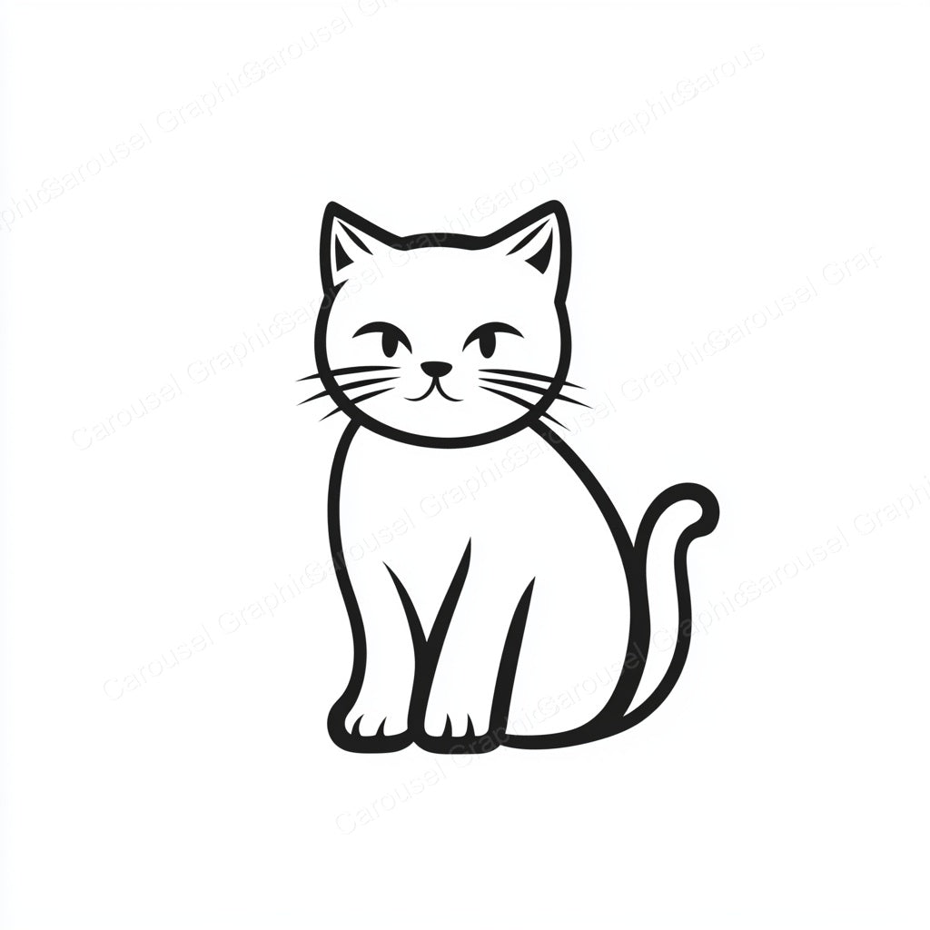 Kitten Vector Graphic preview