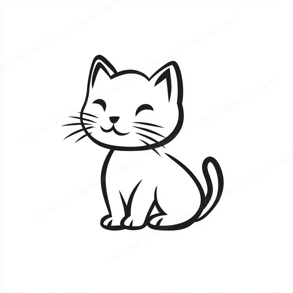 Kitten Vector Graphic preview