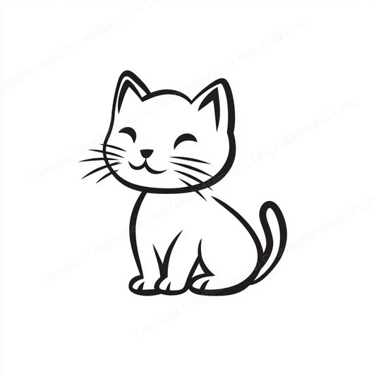 Kitten Vector Graphic preview
