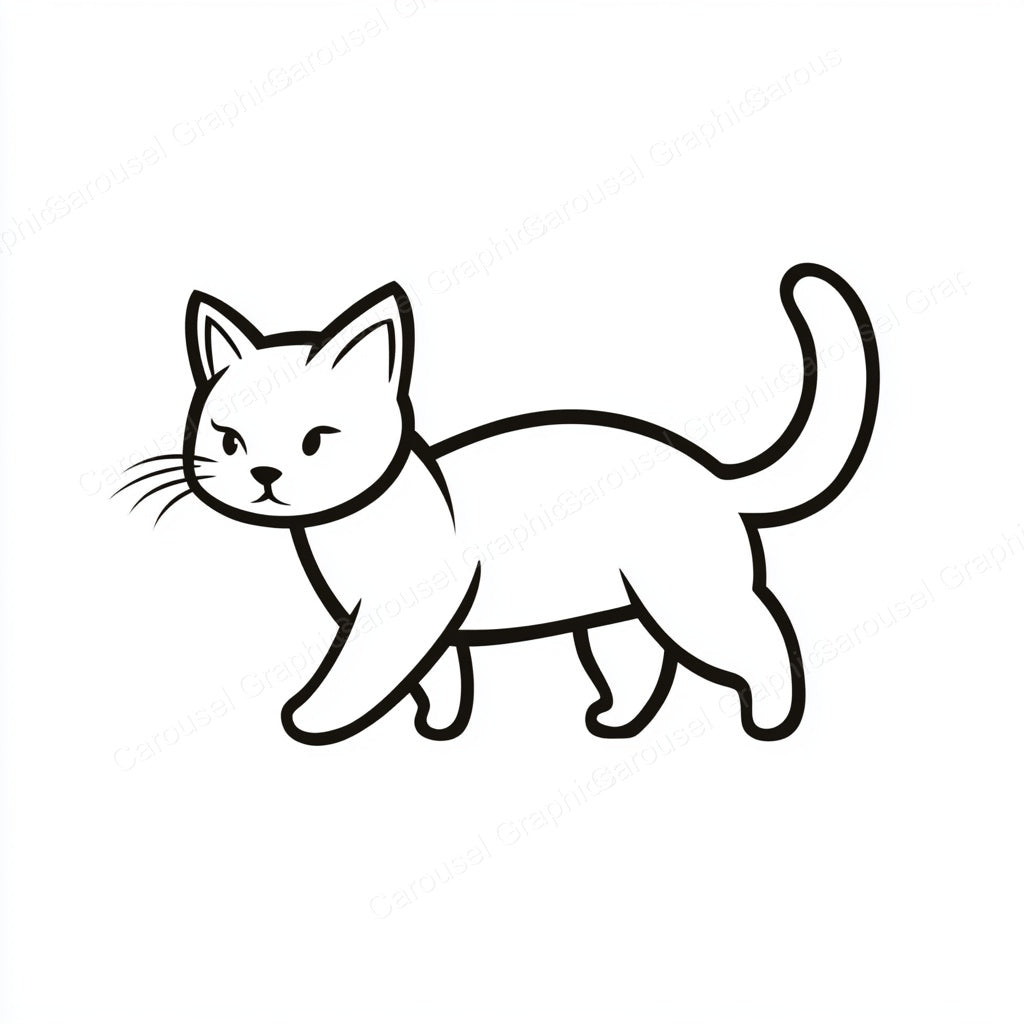 Kitten Vector Graphic preview