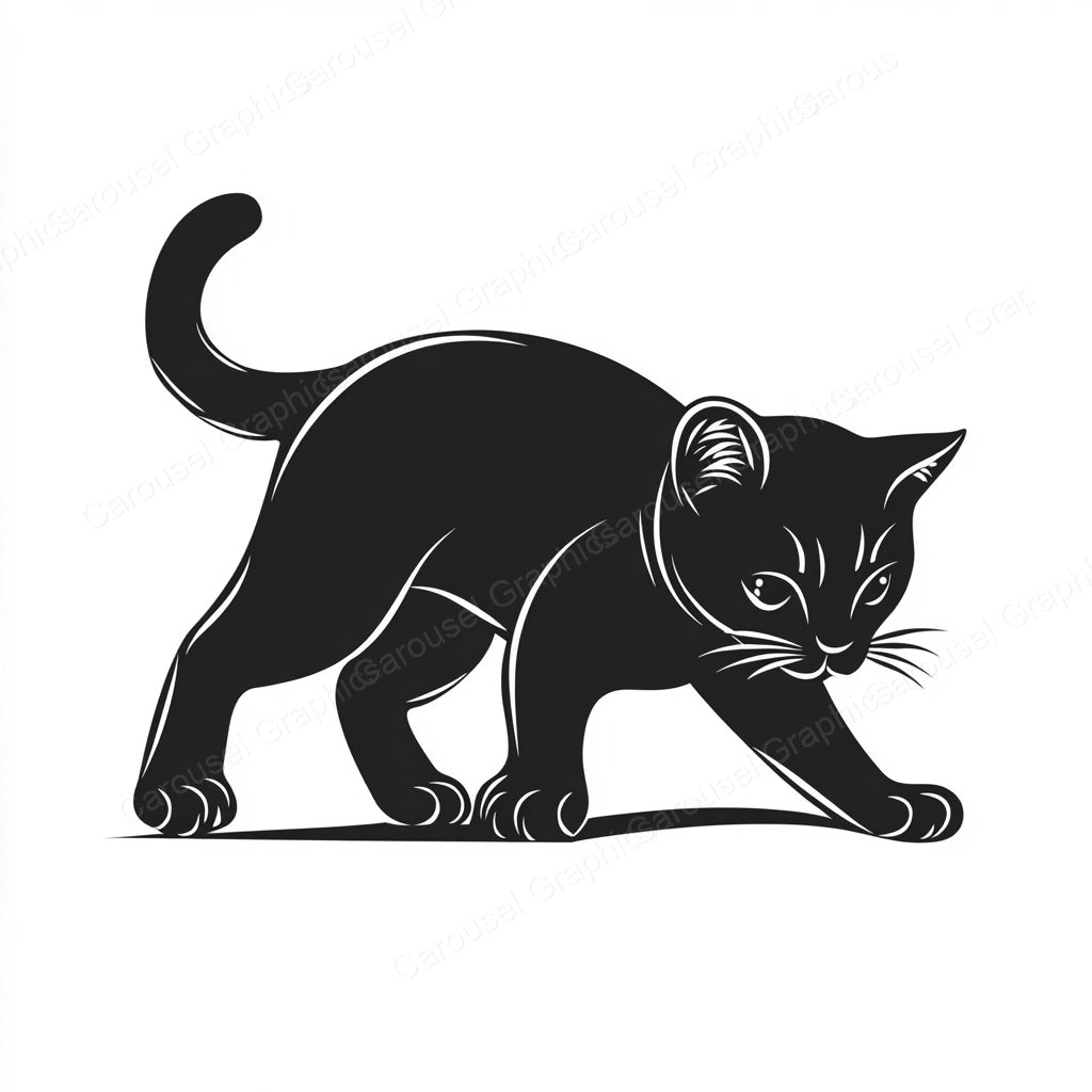 Kitten Vector Graphic preview