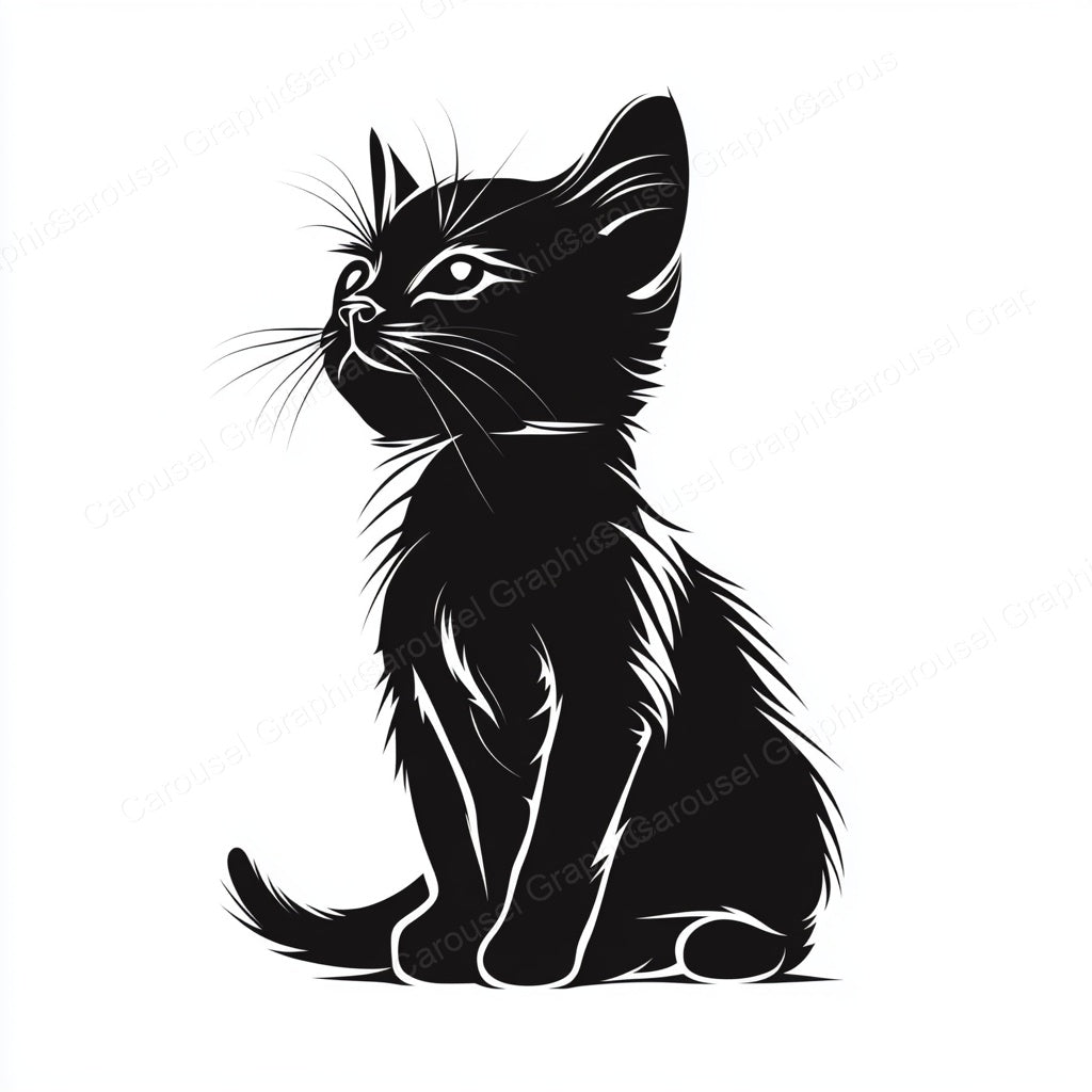 Kitten Vector Graphic preview