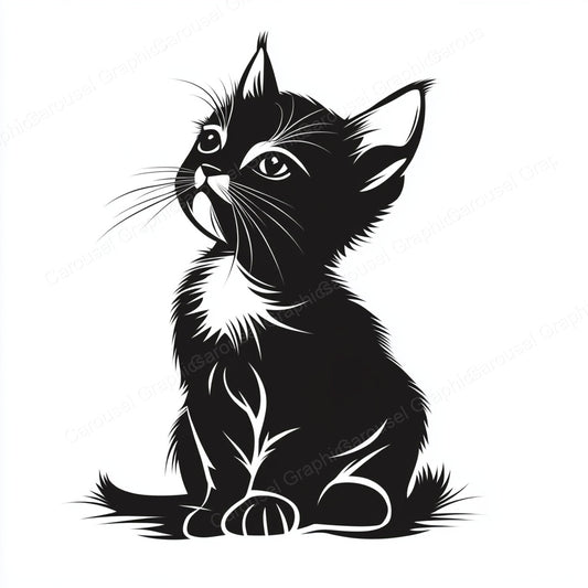 Kitten Vector Graphic preview