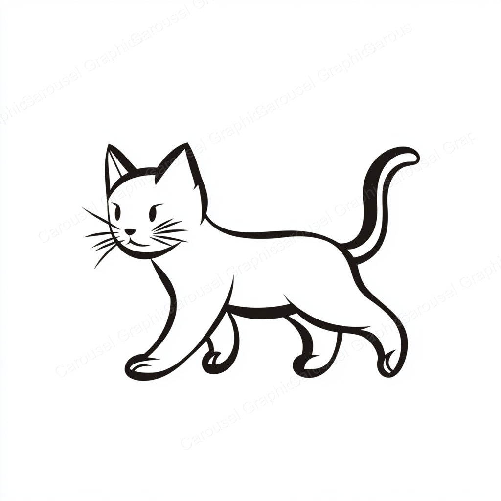 Kitten Vector Graphic preview