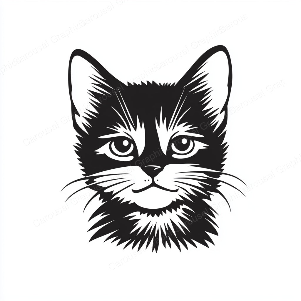 Kitten Vector Graphic preview