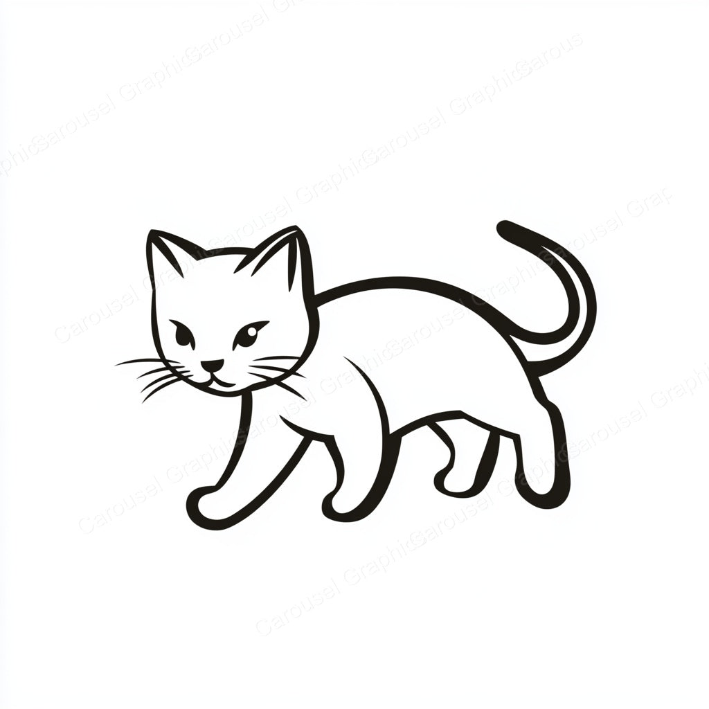 Kitten Vector Graphic preview