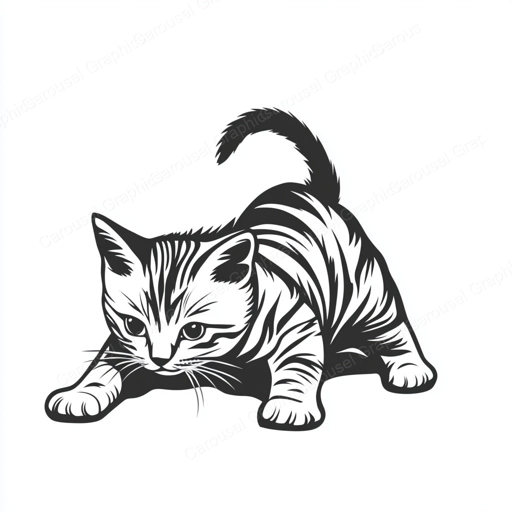 Kitten Vector Graphic preview