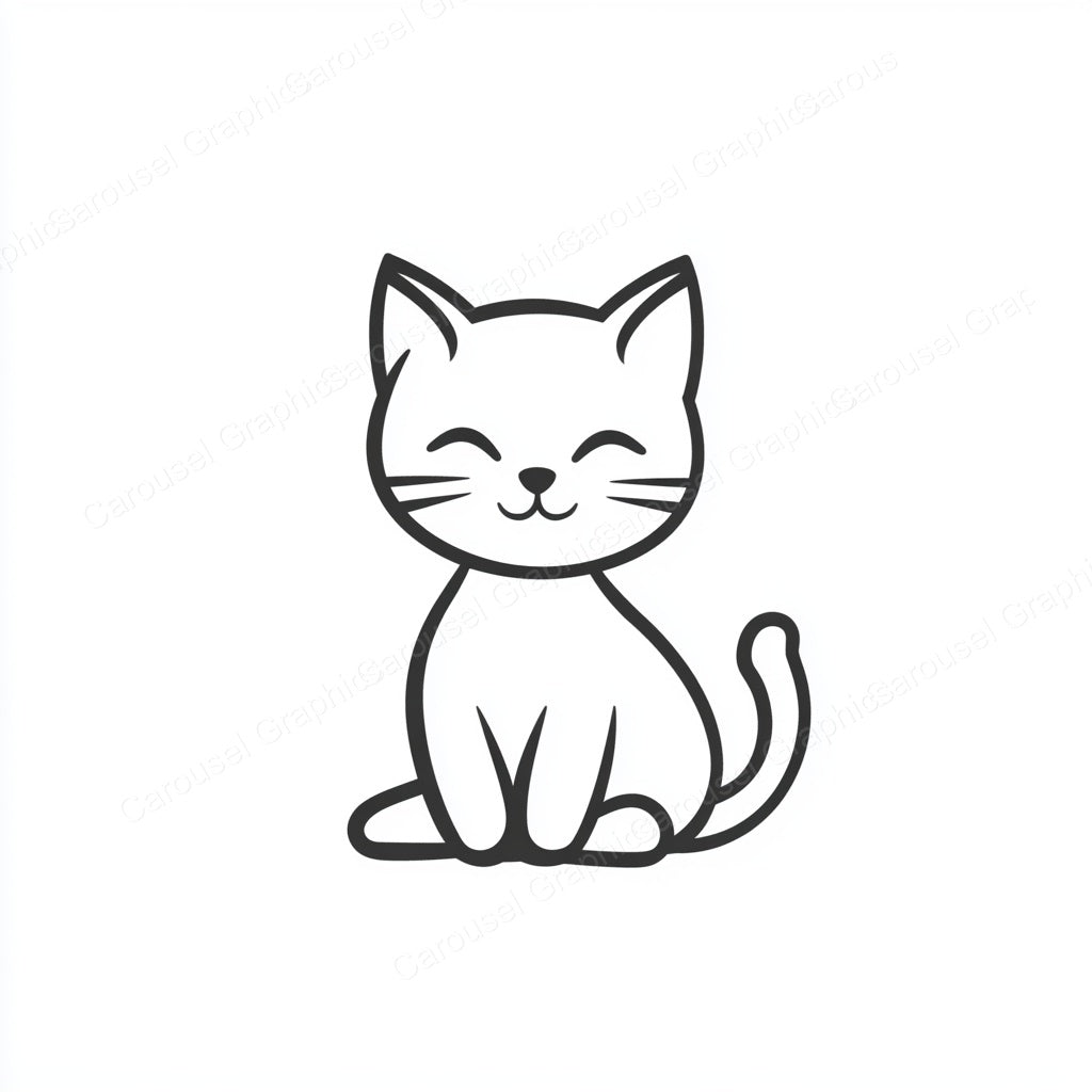Kitten Vector Graphic preview