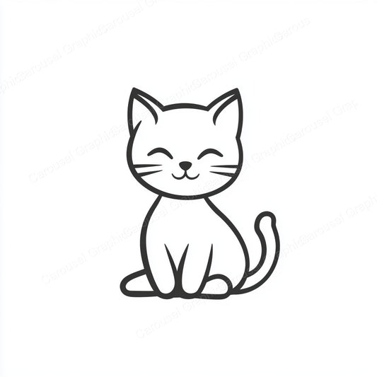 Kitten Vector Graphic preview