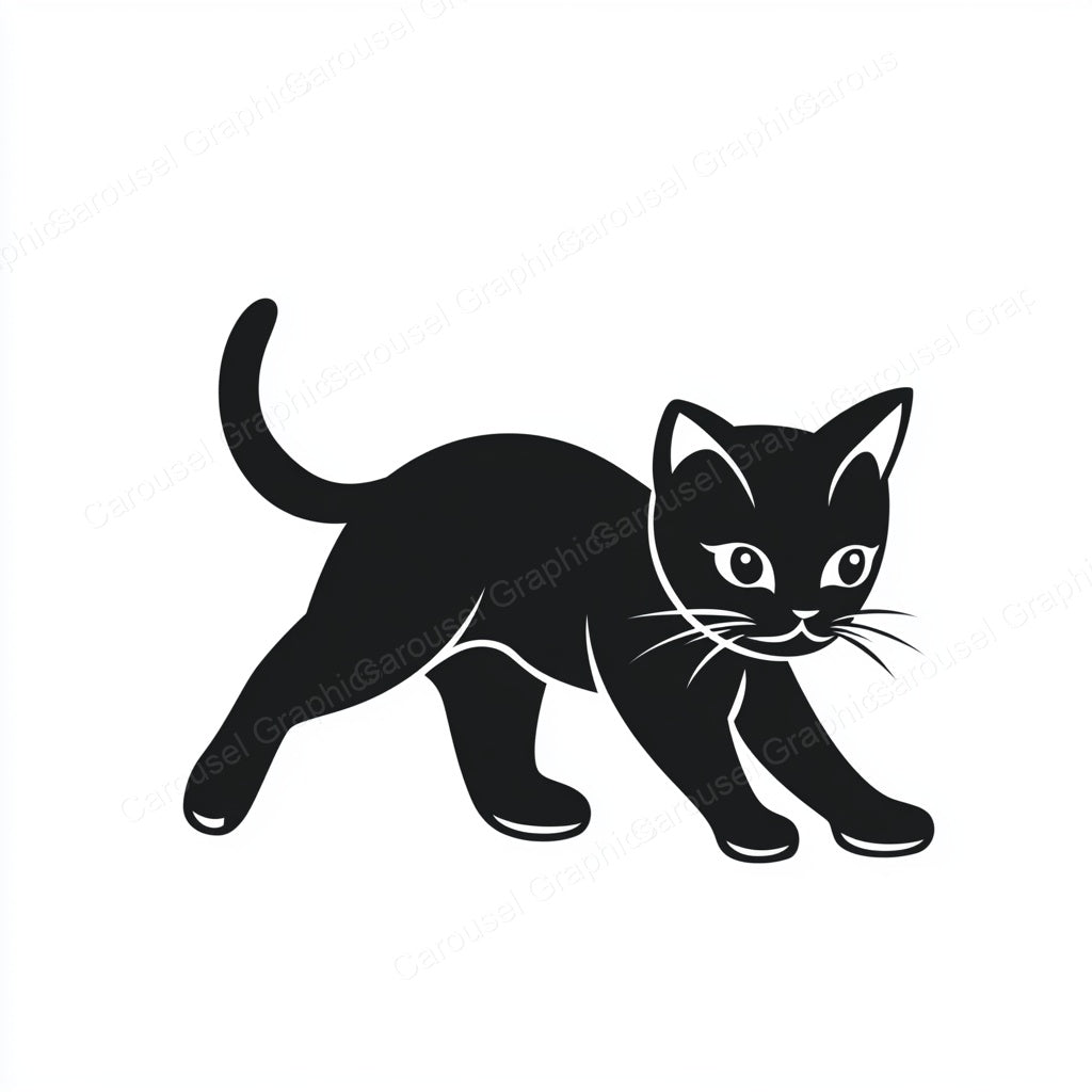 Kitten Vector Graphic preview