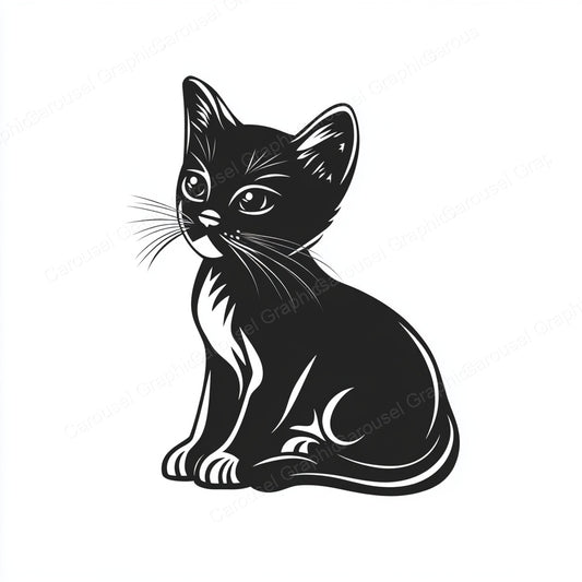 Kitten Vector Graphic preview
