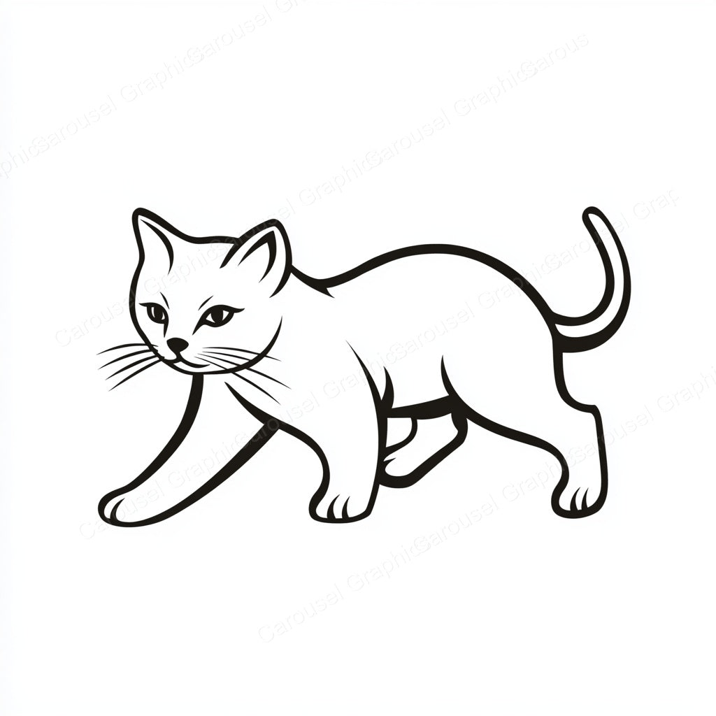 Kitten Vector Graphic preview