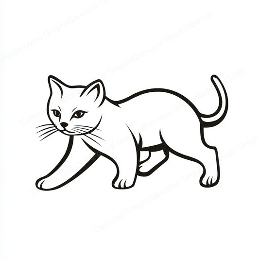 Kitten Vector Graphic preview