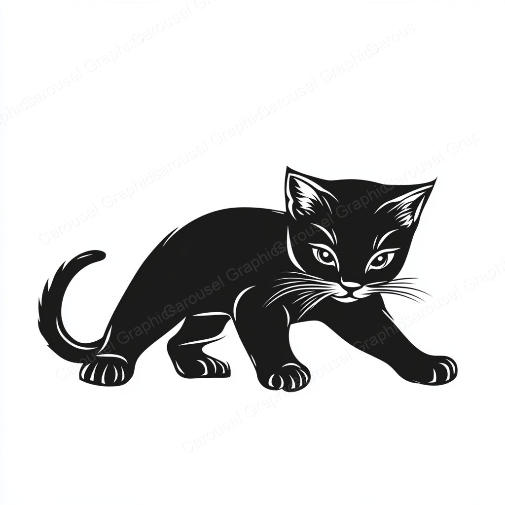 Kitten Vector Graphic preview