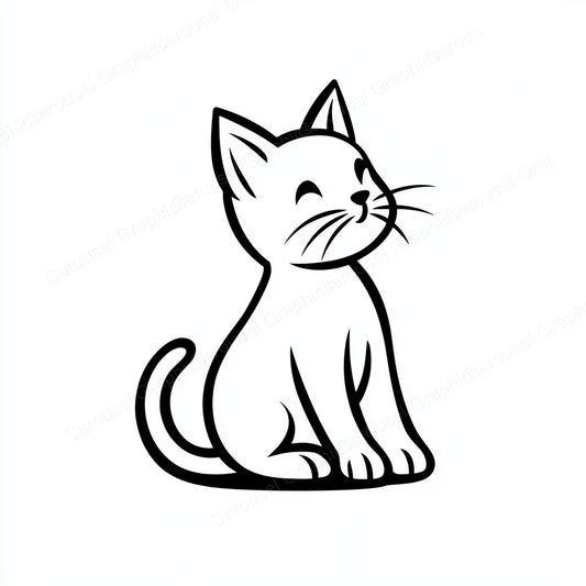 Kitten Vector Graphic preview