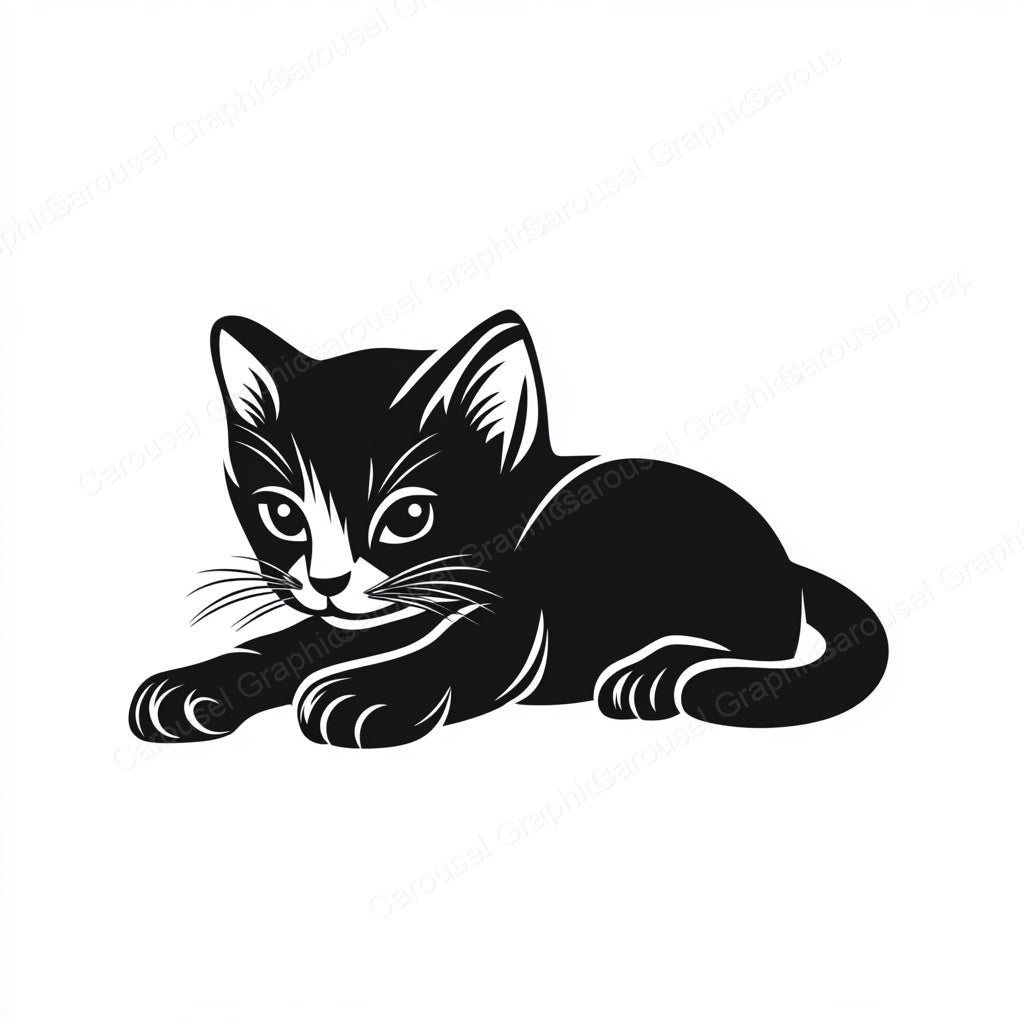 Kitten Vector Graphic preview