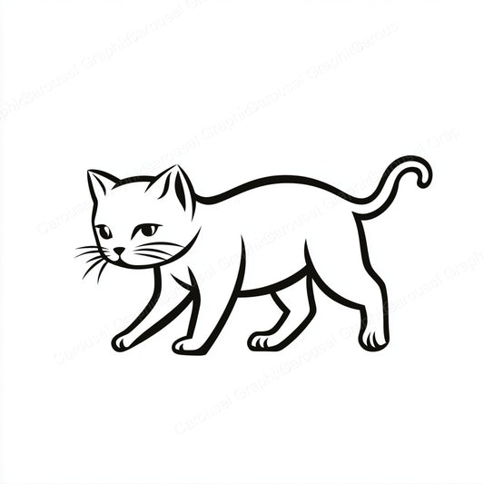 Kitten Vector Graphic preview