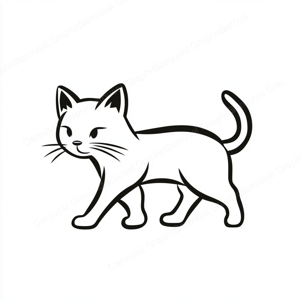 Kitten Vector Graphic preview