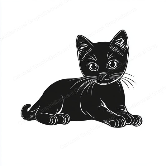 Kitten Vector Graphic preview