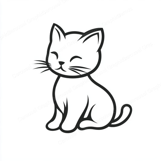 Kitten Vector Graphic preview