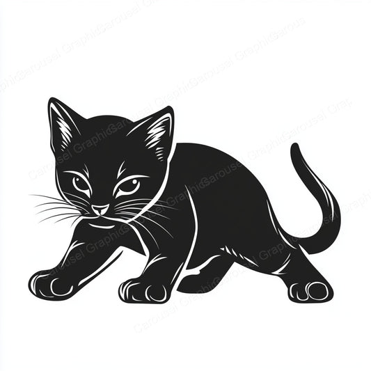 Kitten Vector Graphic preview