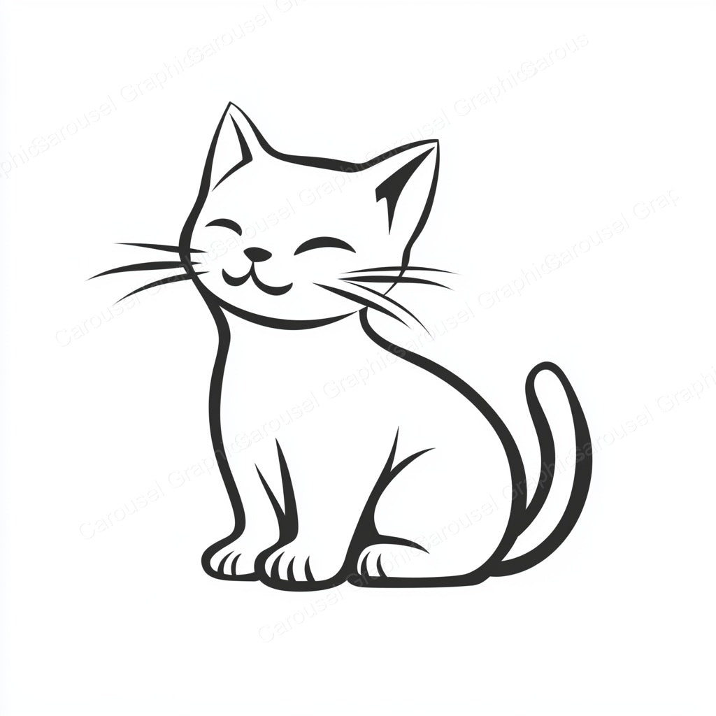 Kitten Vector Graphic preview