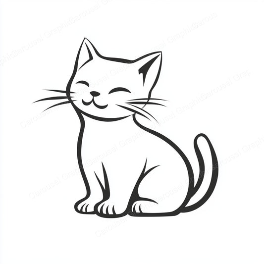 Kitten Vector Graphic preview