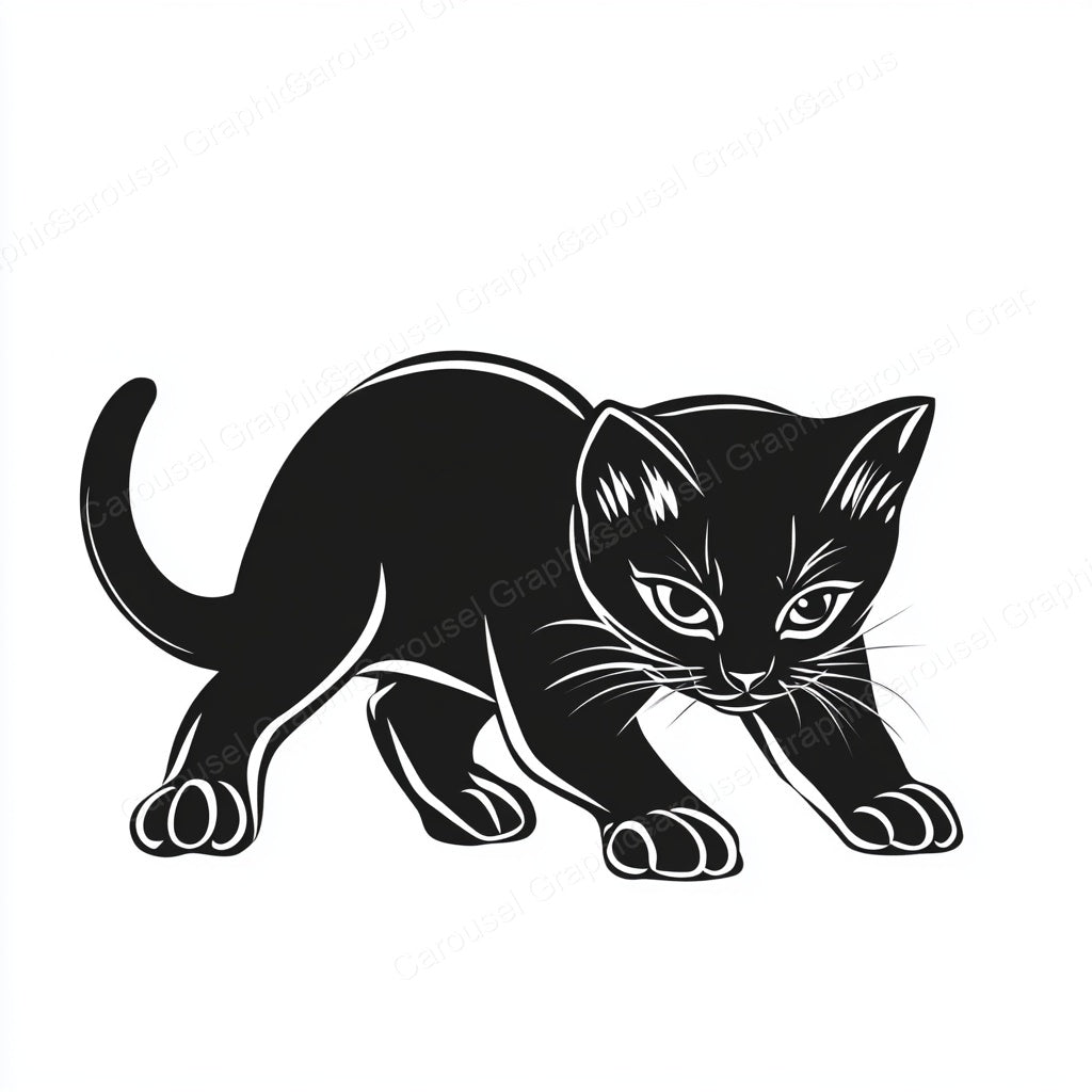 Kitten Vector Graphic preview