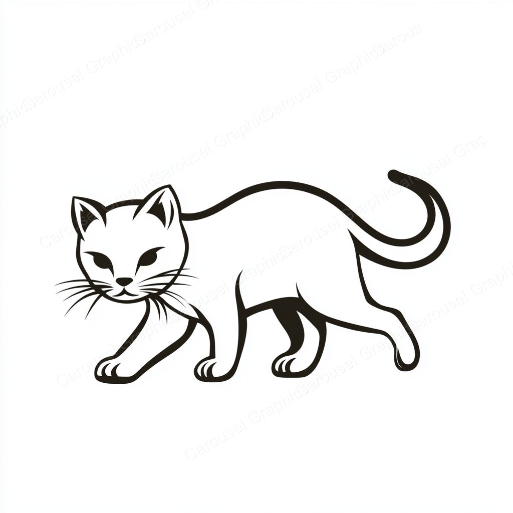 Kitten Vector Graphic preview